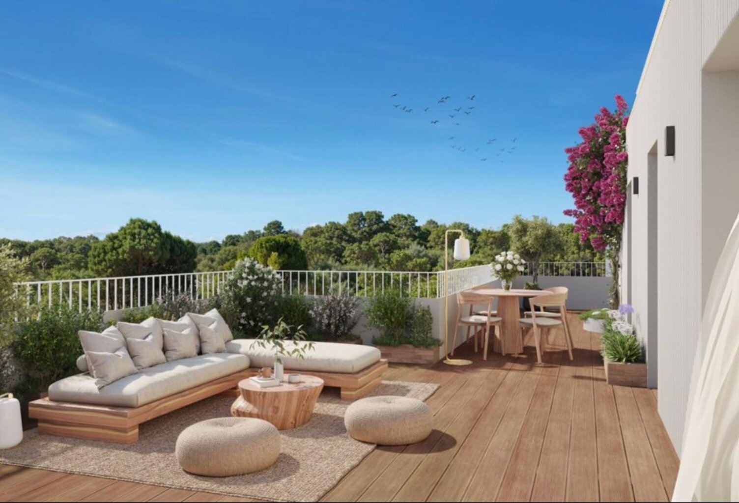 APPARTEMENT NEUF TYPE 4 DERNIER ÉTAGE AVEC TERRASSE ET TRIPLE STATIONNEMENT PRIVATIF EN SOUS-SOL -- DANS RÉSIDENCE NEUVE EN VEFA -- POSSIBILITÉ DE TVA RÉDUITE ET PTZ SOUS CONDITIONS D'ÉLIGIBILITÉ (PRIX RÉDUIT 380 700€ EN TVA 5,5%) -- — photo 1