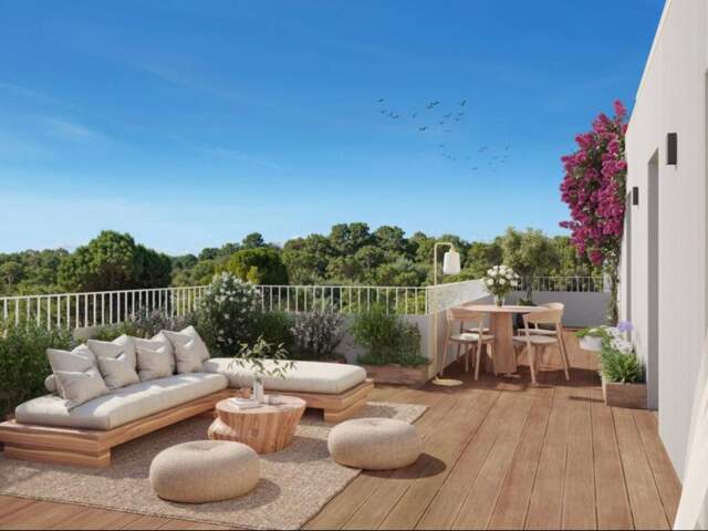 APPARTEMENT NEUF TYPE 4 DERNIER ÉTAGE AVEC TERRASSE ET TRIPLE STATIONNEMENT PRIVATIF EN SOUS-SOL -- DANS RÉSIDENCE NEUVE EN VEFA -- POSSIBILITÉ DE TVA RÉDUITE ET PTZ SOUS CONDITIONS D'ÉLIGIBILITÉ (PRIX RÉDUIT 380 700€ EN TVA 5,5%) -- — photo du bien