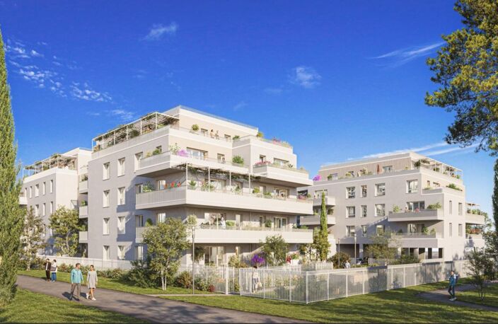 APPARTEMENT TYPE 4 AVEC JARDIN PRIVATIF ET TERRASSE (ENSEMBLE EXTÉRIEUR DE 55 M2) - TRIPLE PARKING EN SOUS-SOL SÉCURISÉ -- DANS RÉSIDENCE NEUVE EN VEFA -- POSSIBILITÉ DE BÉNÉFICIER D'UNE TVA RÉDUITE 5,5% SOUS CONDITIONS D'ÉLIGIBILITÉ (PRIX 356 300€) -- — photo 2