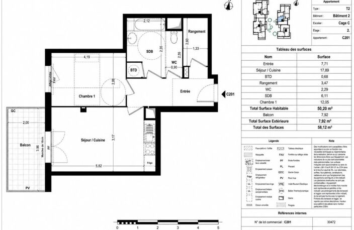 APPARTEMENT TYPE 2 AVEC BELLE TERRASSE ET PARKING PRIVATIF À VENDRE DANS PROGRAMME IMMOBILIER NEUF EN VEFA -- TVA RÉDUITE À 5,5% SOUS CONDITIONS (PRIX D'ACQUISITION RÉDUIT À 223 500 € ) — photo 3
