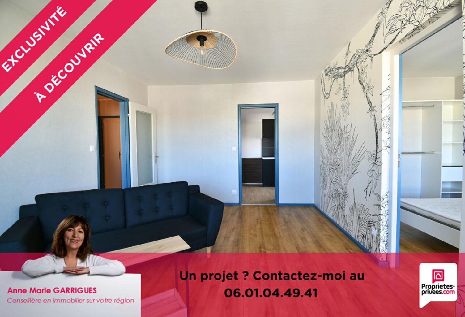 TASSIN - Superbe T3 de 63m² au dernier Étage avec balcon — photo 1