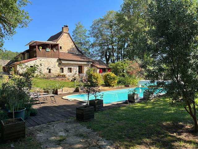 A vendre, en exclusivité, superbe périgourdine en pierre au coeur du Périgord vert — photo du bien