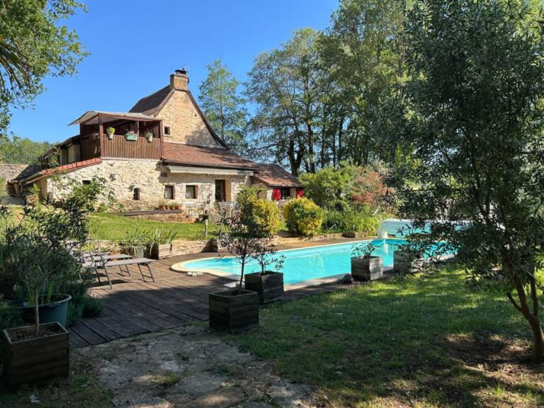 A vendre, en exclusivité, superbe périgourdine en pierre au coeur du Périgord vert — photo 1