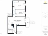 3 PIECES LUMINEUX AVEC BALCON - DERNIER ETAGE - GARCHES — photo 4
