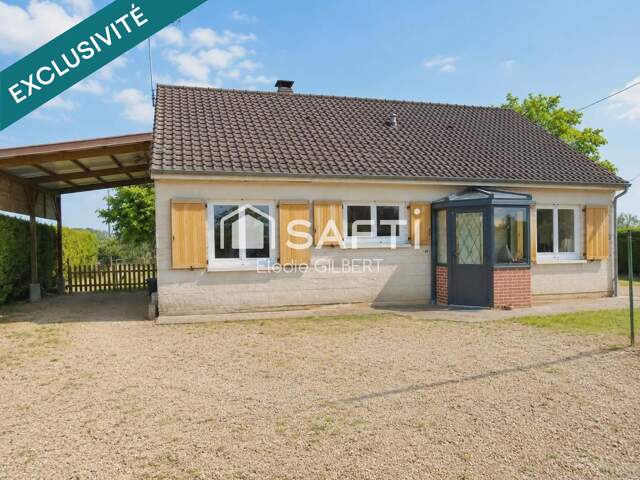 Maison rénovée de plain-pied avec grand terrain — photo du bien