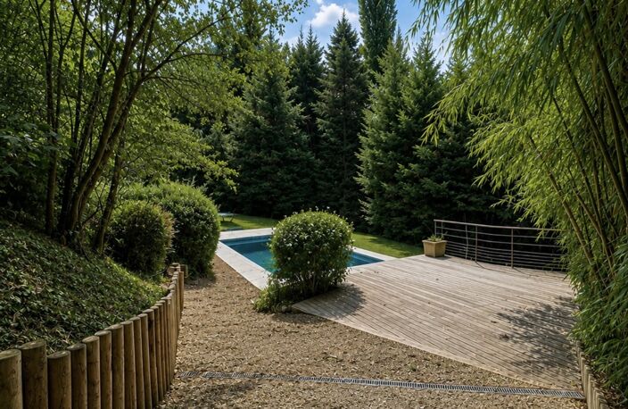 Villa contemporaine d'exception sur 2000 m2 de terrain Piscine — photo 3