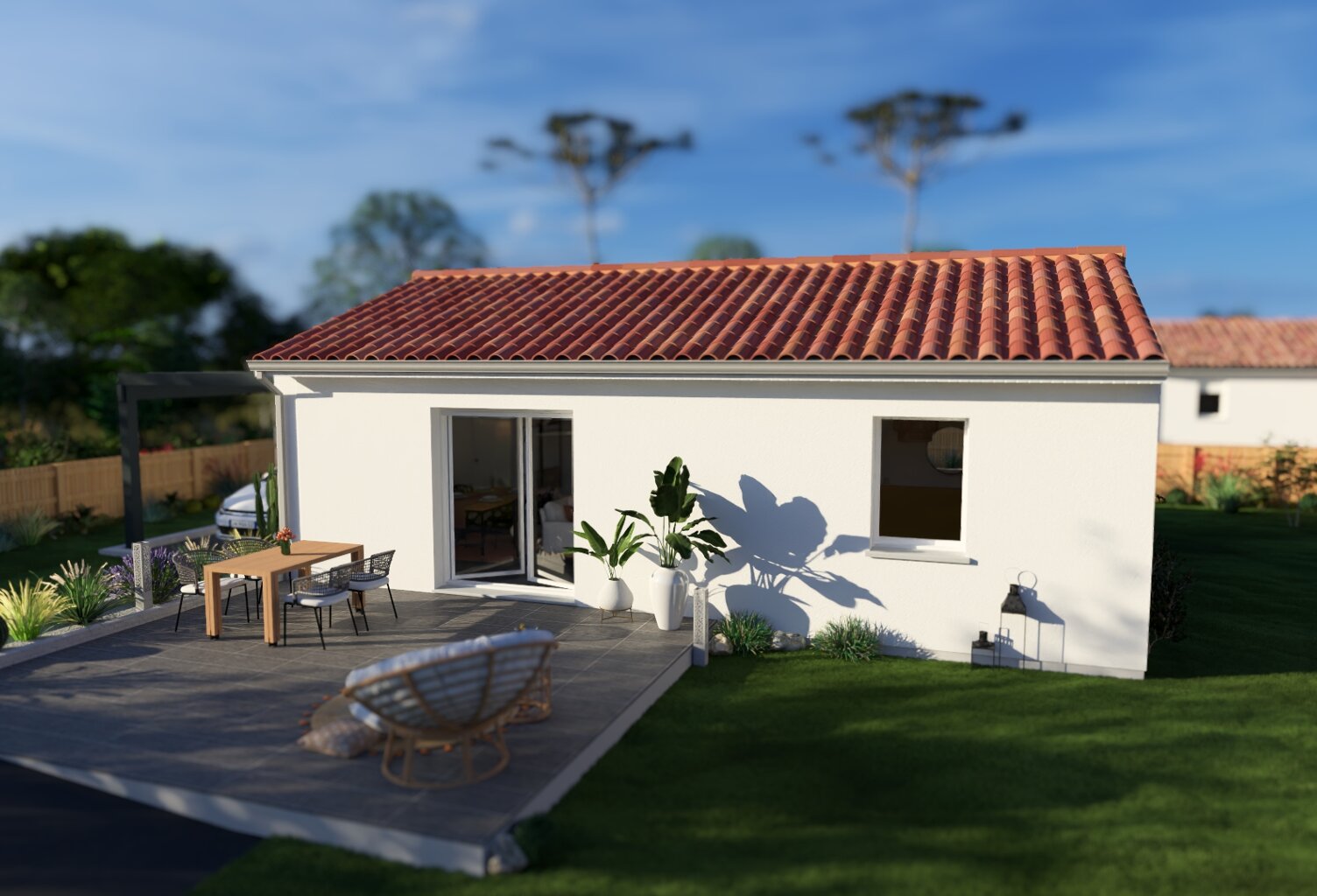 PROJET DE CONSTRUCTION A SAINT LEONARD DE NOBLAT — photo 1