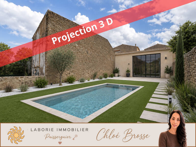 A VENDRE - CAZEDARNES - TERRAIN CONSTRUCTIBLE DE 391 M2 AVEC — photo 1