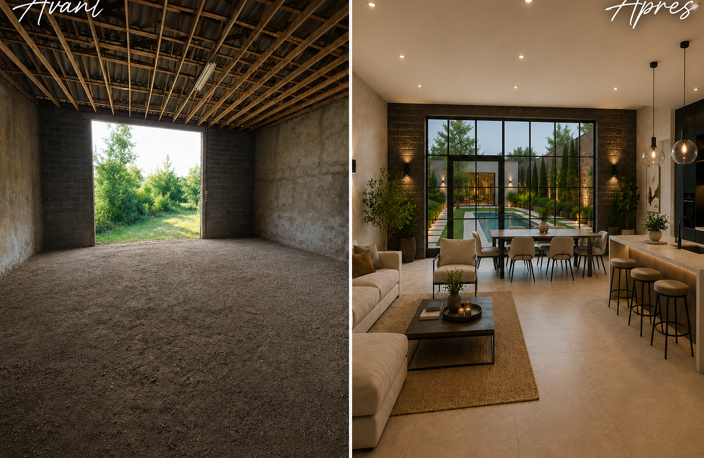 A VENDRE - CAZEDARNES - TERRAIN CONSTRUCTIBLE DE 391 M2 AVEC — photo 2