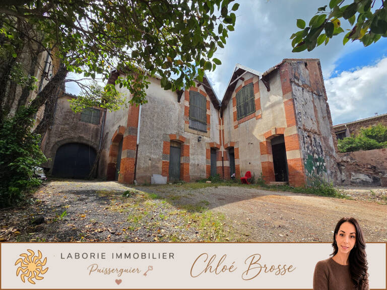 A VENDRE - CAZEDARNES - MAISON D'UN ANCIEN DOMAINE VINICOLE — photo 1
