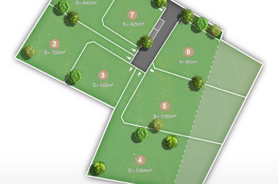 Terrain  83000 €