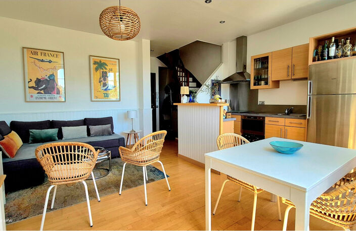 DIEPPE CENTRE - DUPLEX BOURGEOIS DE CHARME DE 64.3m2 CARREZ — photo 3