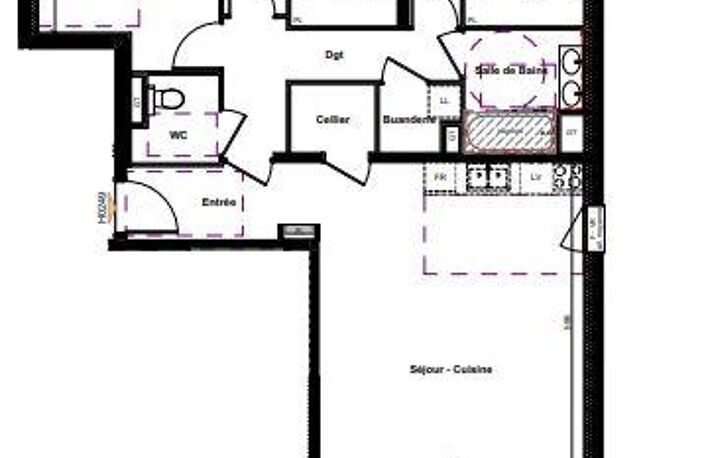 Vente Appartement 4 pièces — photo 2