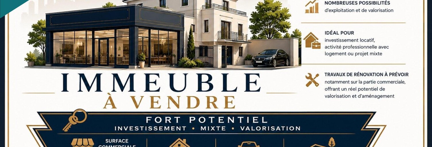 Commerce  526 m² à vendre à La Roche-sur-Yon (85000)