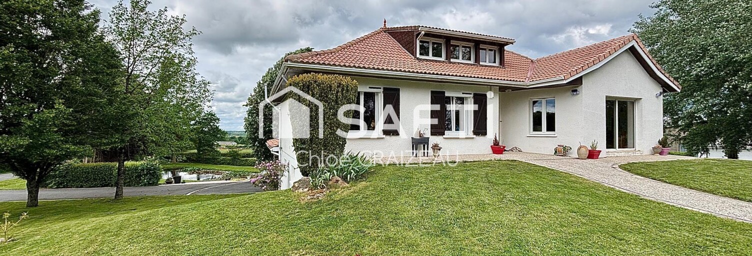 Maison 7 Pièces 136 m² à vendre à Boismé (79300)
