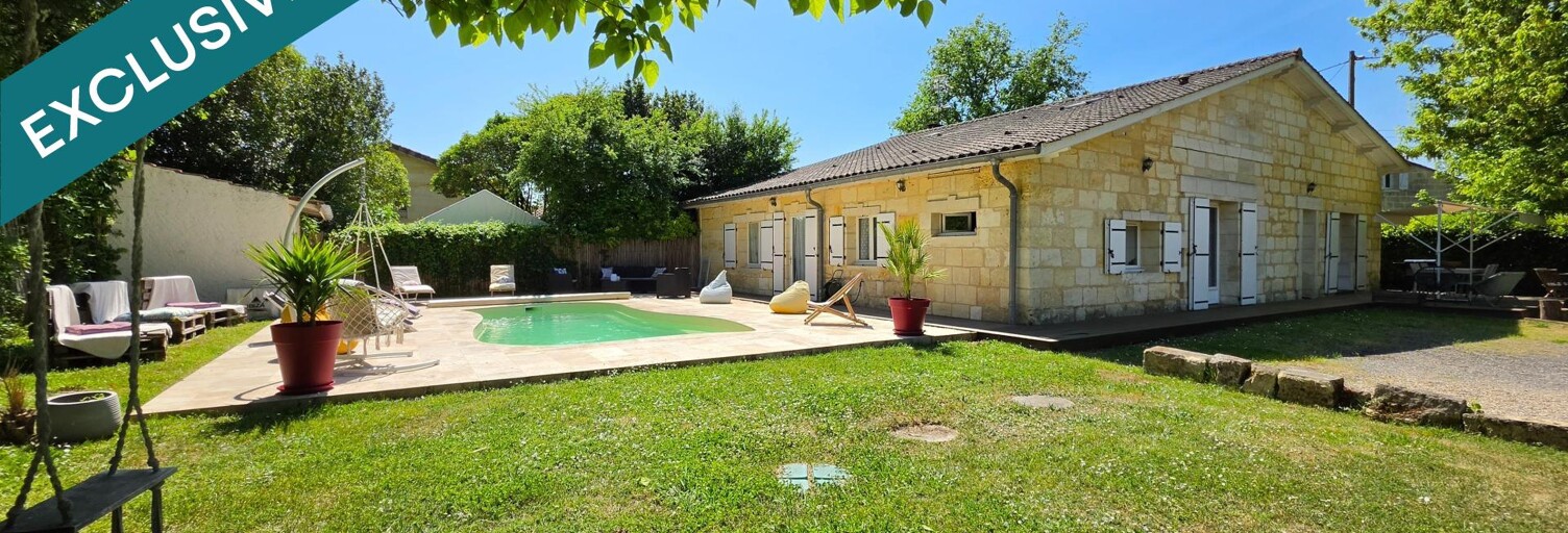 Maison 7 Pièces 218 m² à vendre à Vayres (33870)