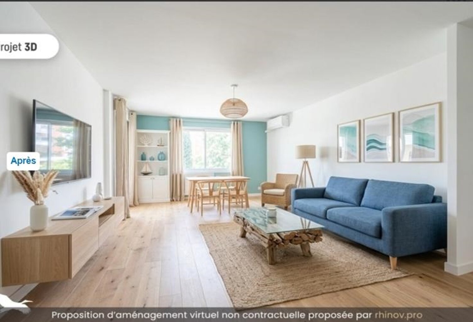 Appartement de 3 pièces principales — photo 1