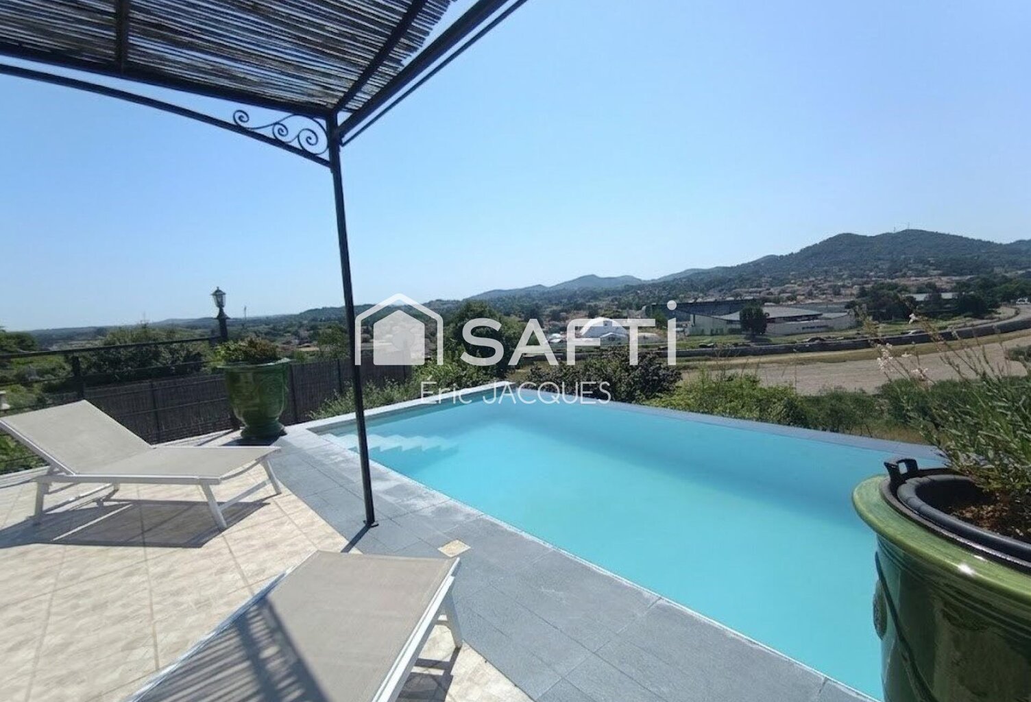 Villa avec vue panoramique Cévennes et Gardon — photo 1