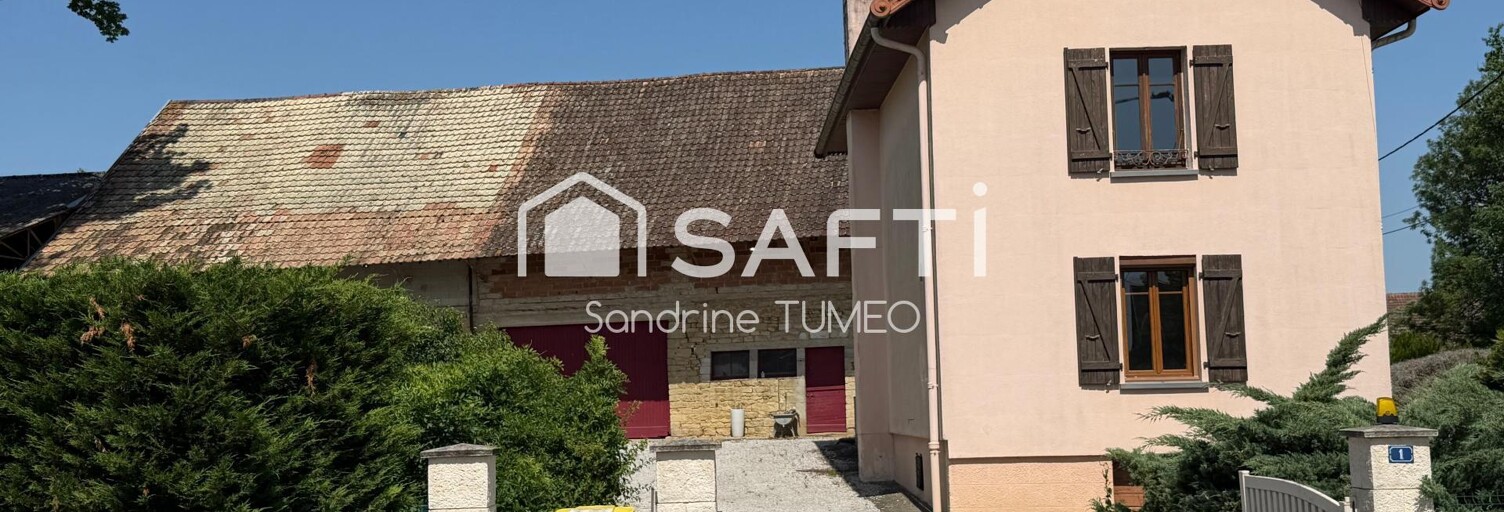 Maison 4 Pièces 100 m² à vendre à Biefmorin (39800)