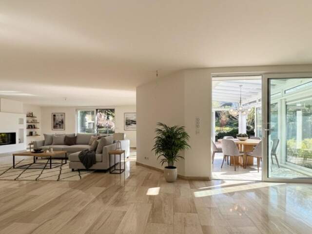 VILLA D'ARCHITECTE PRESTIGE À LEYMEN (3 MIN SUISSE) / 218 m² habitables / Terrain de 35,42 ares (dont 20 ares constructibles ) — photo du bien