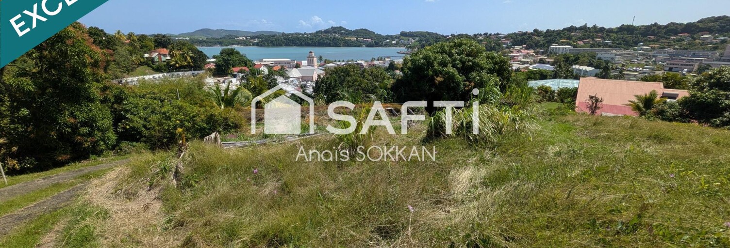 Terrain  1100 m² à vendre à La Trinité (97220)