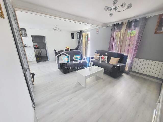 maison rénovée 2 chambres au cœur de Saulzais-le-Potier — photo du bien
