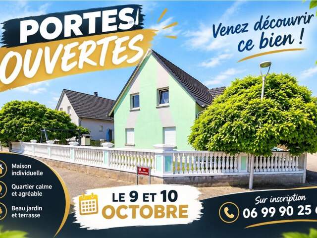 URSCHENHEIM  Maison familiale de 130 m² avec terrasse plein sud et terrain de 385 m² — photo du bien
