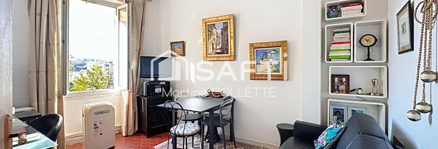 Appartement 2 Pièces 36 m² à vendre à Marseille 2 (13002)