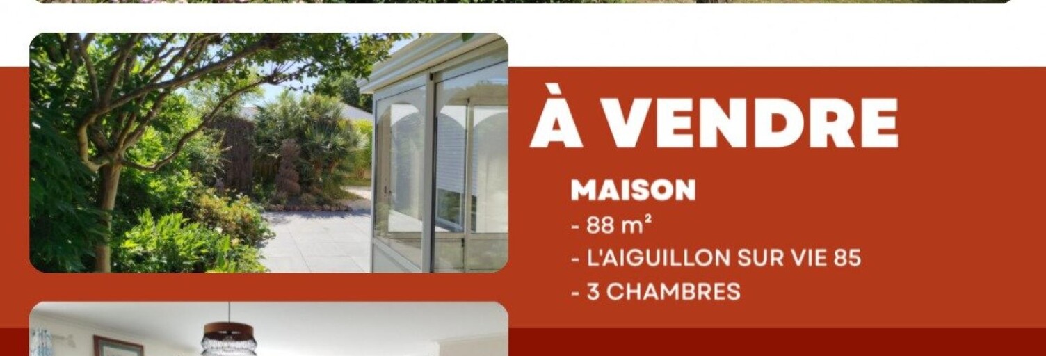 Maison 4 Pièces 88 m² à vendre à L'Aiguillon-sur-Vie (85220)
