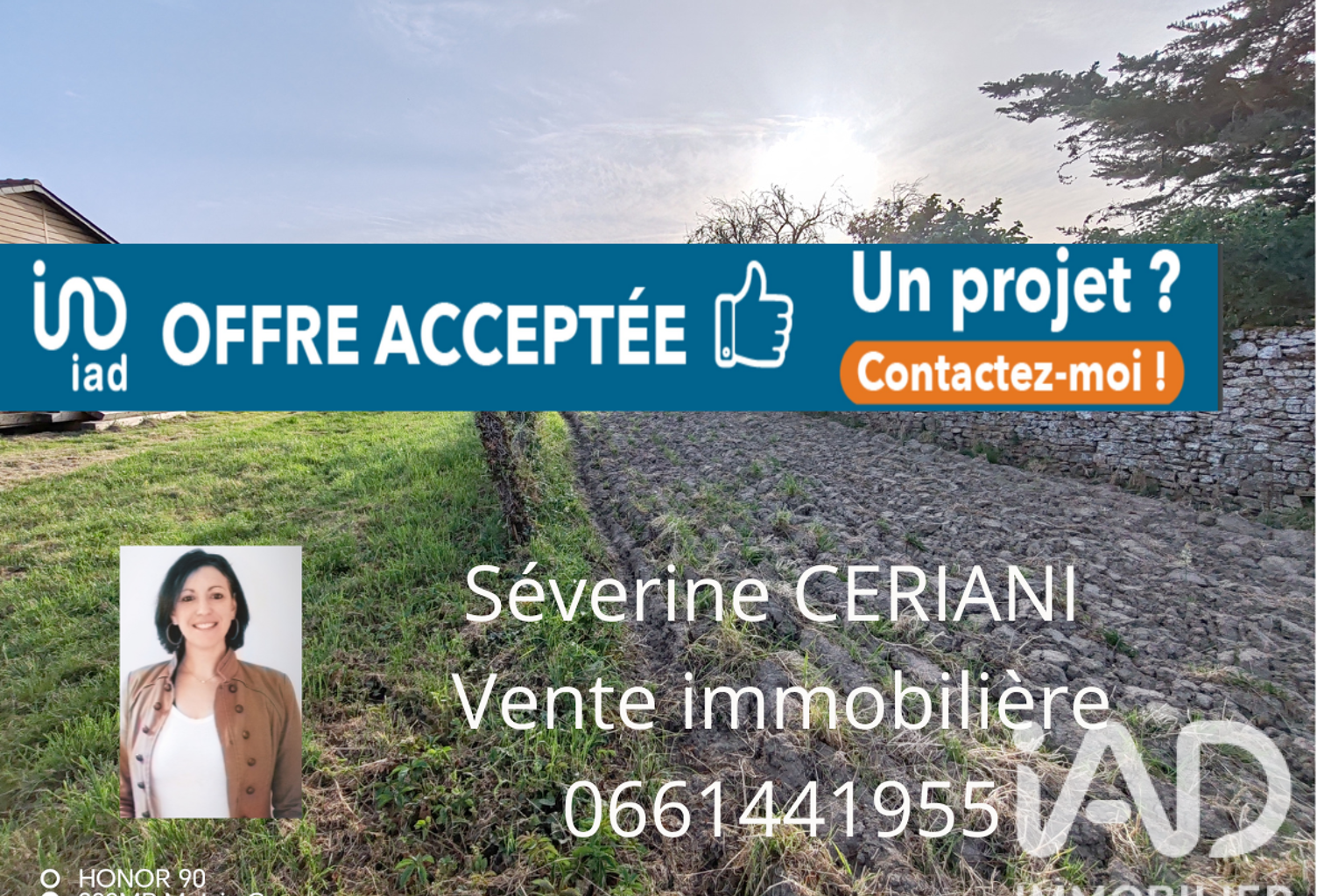 Vente Terrain à bâtir 976 m&sup2; — photo 1