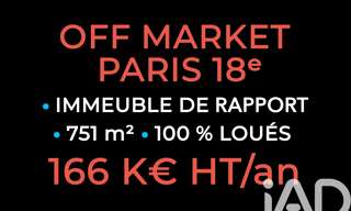 Immeuble  751 m² à vendre à Paris 18 (75018)