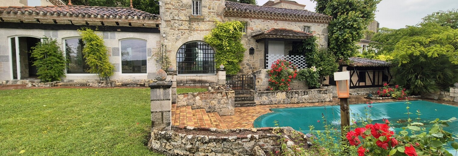 Maison 9 Pièces 330 m² à vendre à Clermont-Dessous (47130)