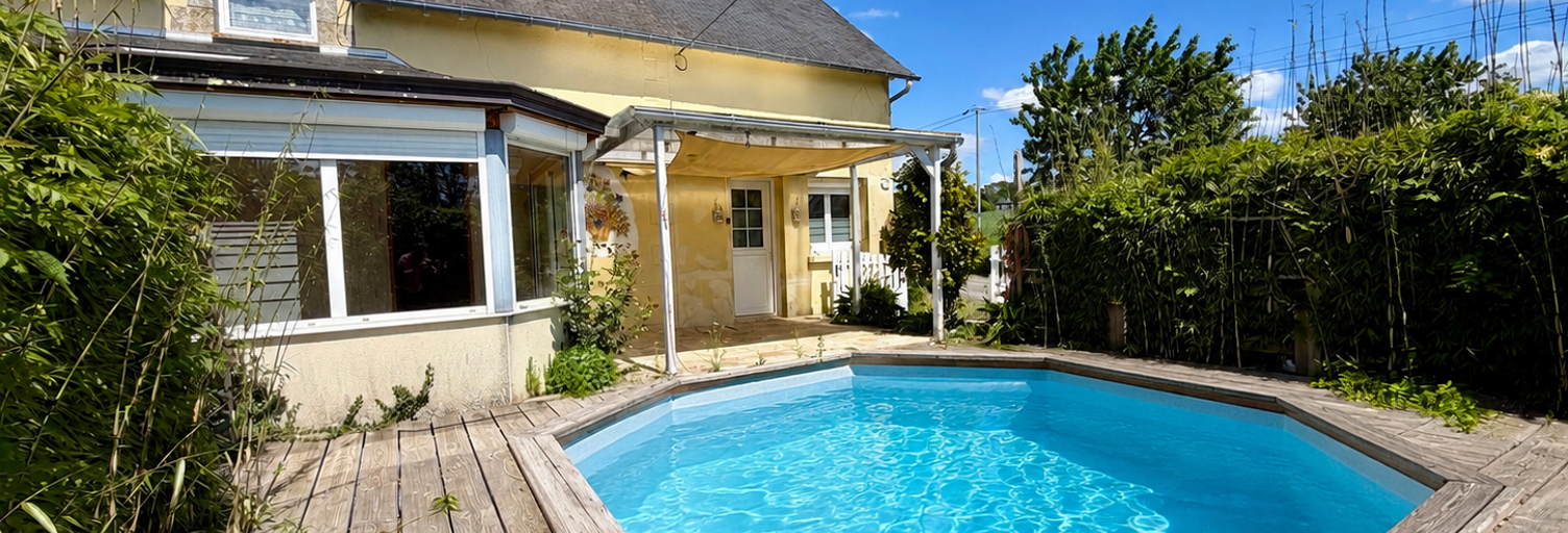 Maison 5 Pièces 139 m² à vendre à Saint-Vincent-sur-Oust (56350)