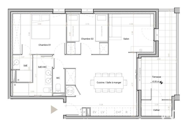 Vente Appartement 3 pièces — photo 5