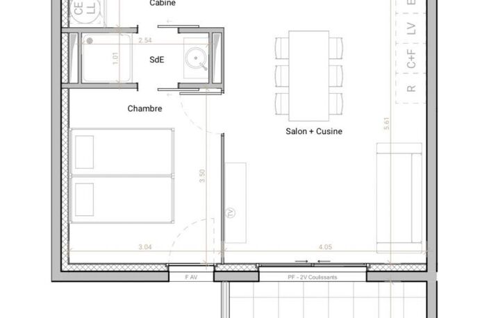 Vente Appartement 2 pièces — photo 5