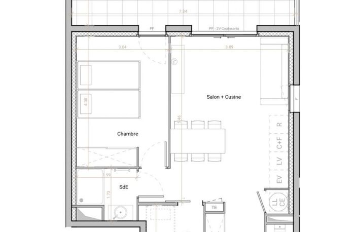 Vente Appartement 2 pièces — photo 5