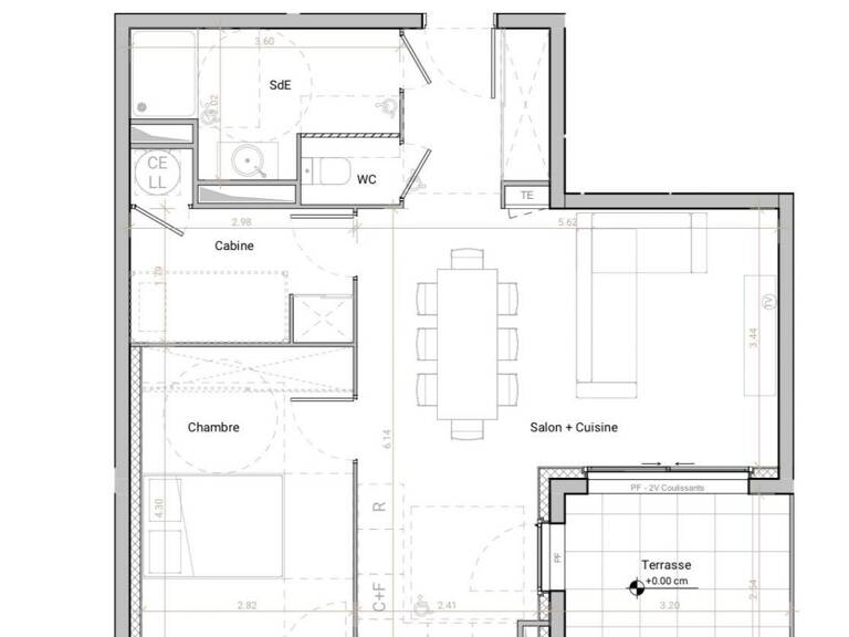 Vente Appartement 2 pièces — photo 1