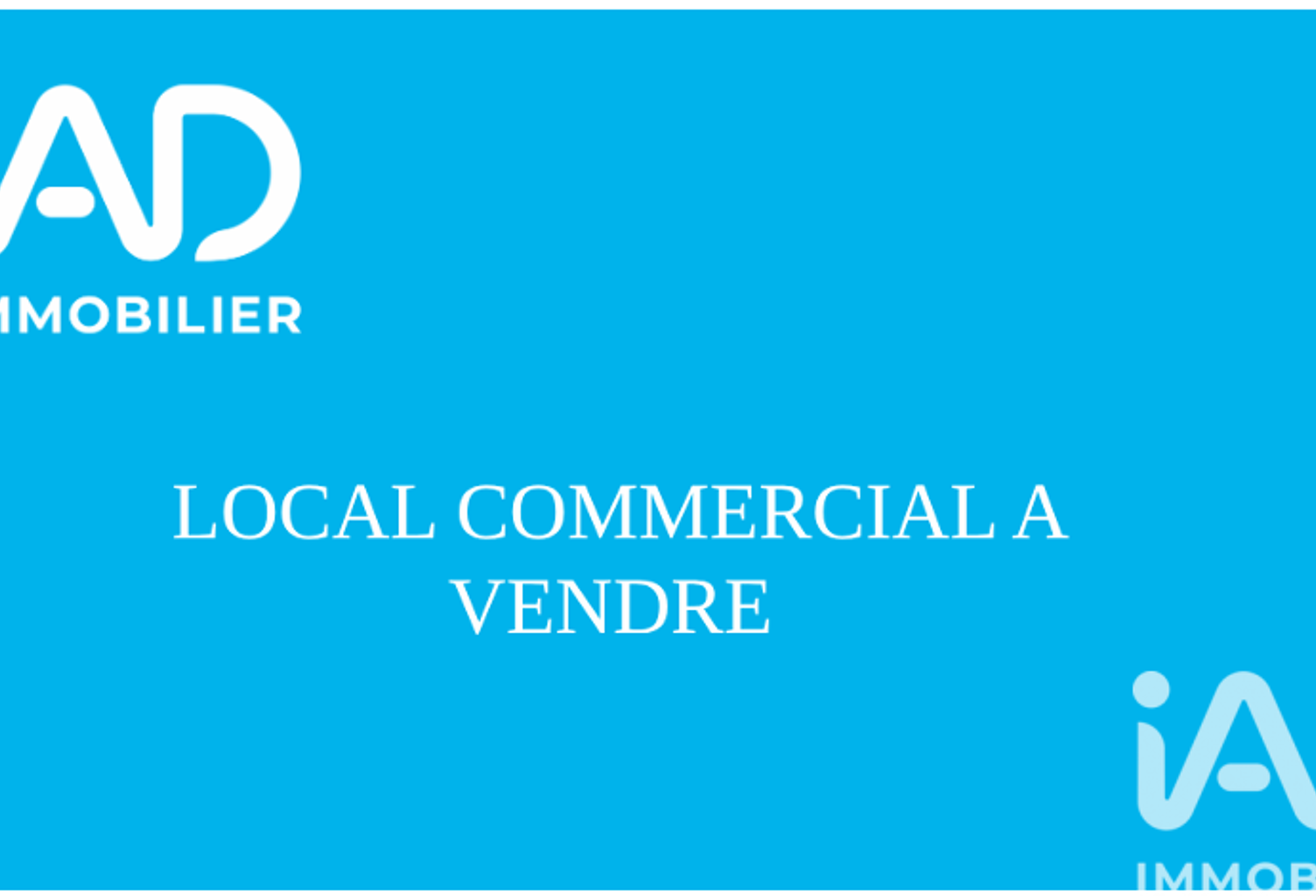 Vente Boutique/Local commercial 490 m&sup2; — photo 1