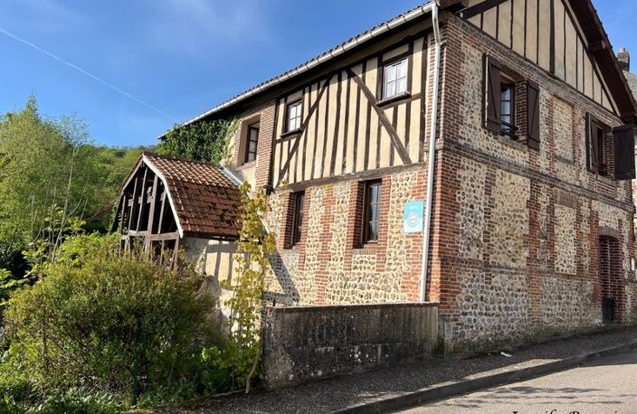 Ancien moulin du XVIIᵉ siècle avec rivière et gîte (5 pièces - 78m2) SAINT AUBIN EPINAY (76) — photo 2