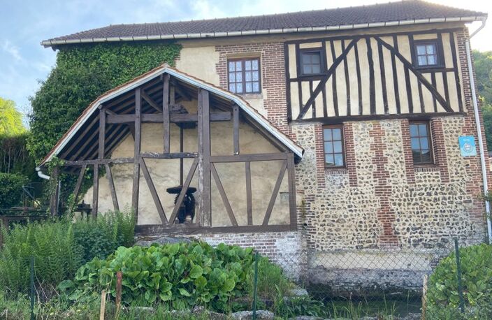 Ancien moulin du XVIIᵉ siècle avec rivière et gîte (5 pièces - 78m2) SAINT AUBIN EPINAY (76) — photo 5