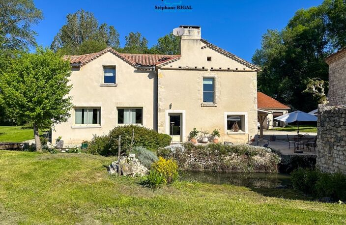 Propriete à vendre 6 pièces proche de MONTCUQ (46), moulin et dépendances sur terrain de 1,67 ha — photo 5