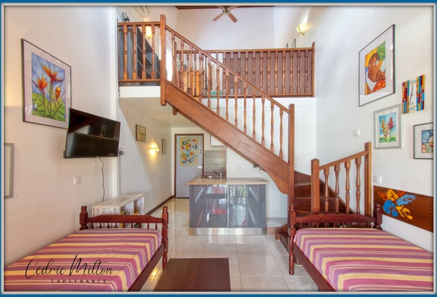T1 bis meublé avec mezzanine – Sainte-Anne, Domaine de Belfond — photo 1