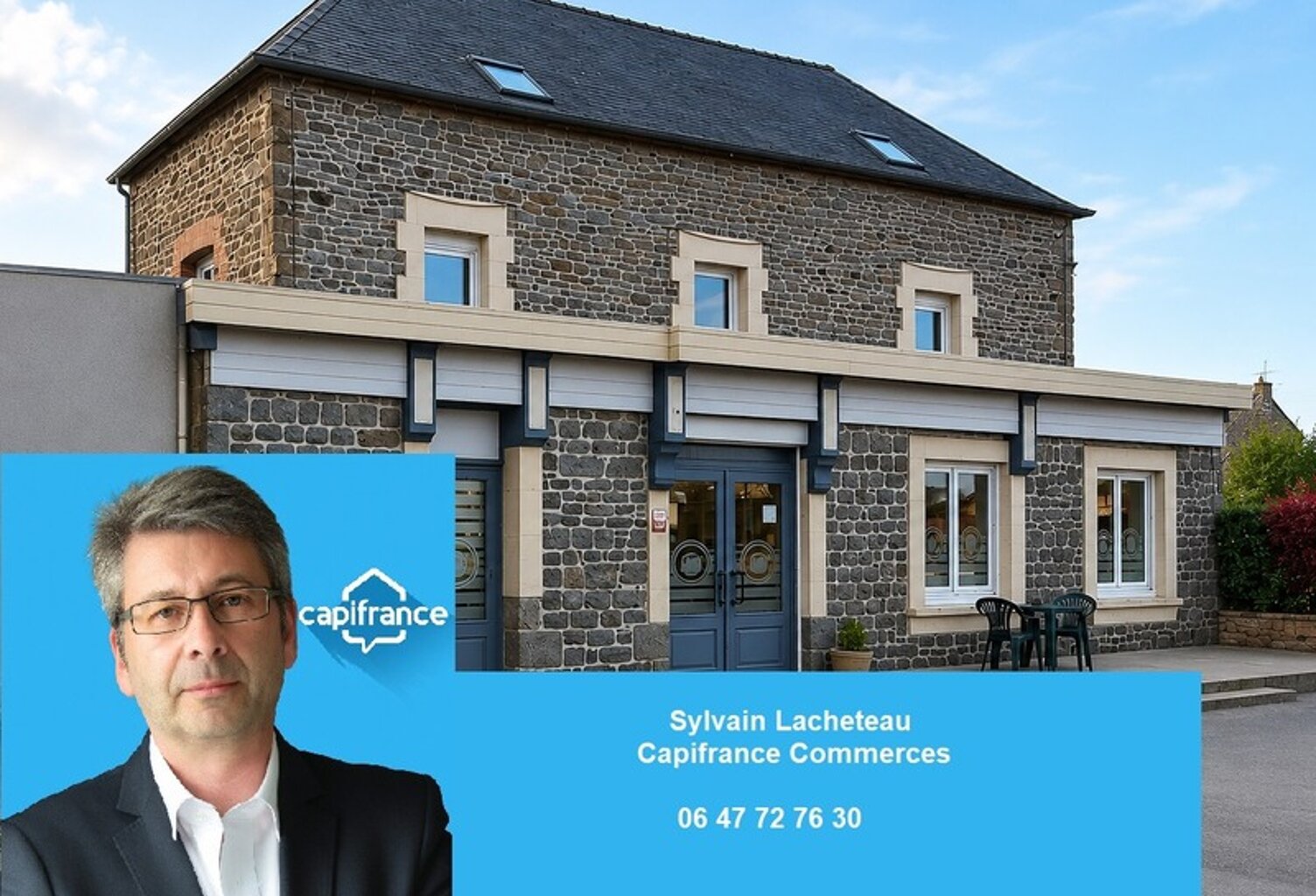 A VENDRE MURS COMMERCIAUX avec locataire MINIAC MORVAN (35) — photo 1