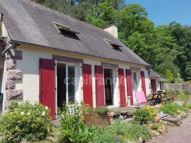 Maison avec écrin de verdure et bois — photo du bien