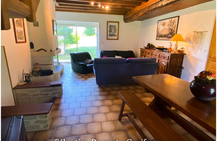 Champagnac de Belair (24), Dordogne, Maison en pierre à vendre, 211 m², 6 Pièces, Terrain 4 332 m², 5 chambres, Gîte, Atelier — photo 4