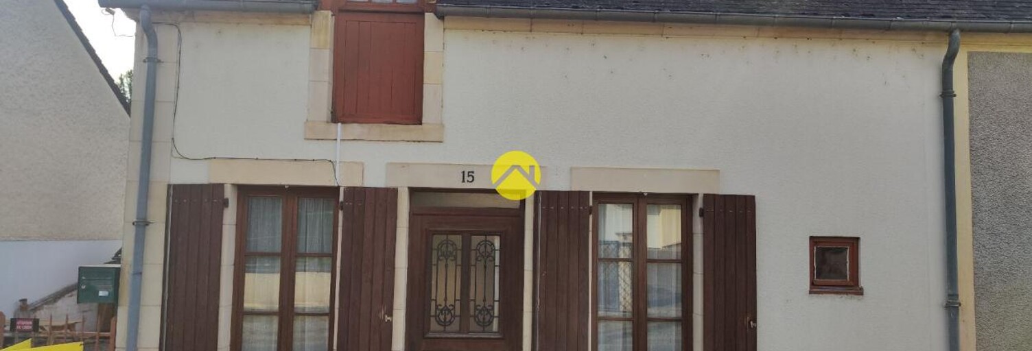 Maison 3 Pièces 60 m² à vendre à Jouet-sur-l'Aubois (18320)