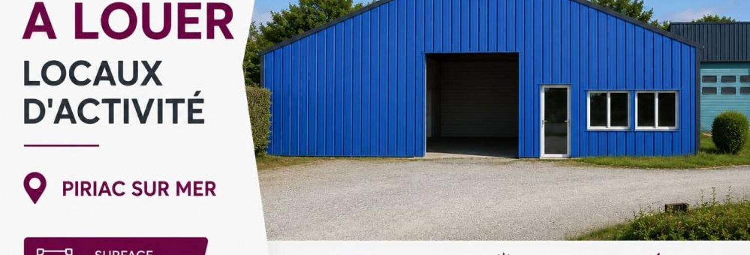 Local industriel  361 m² à louer à Piriac-sur-Mer (44420)