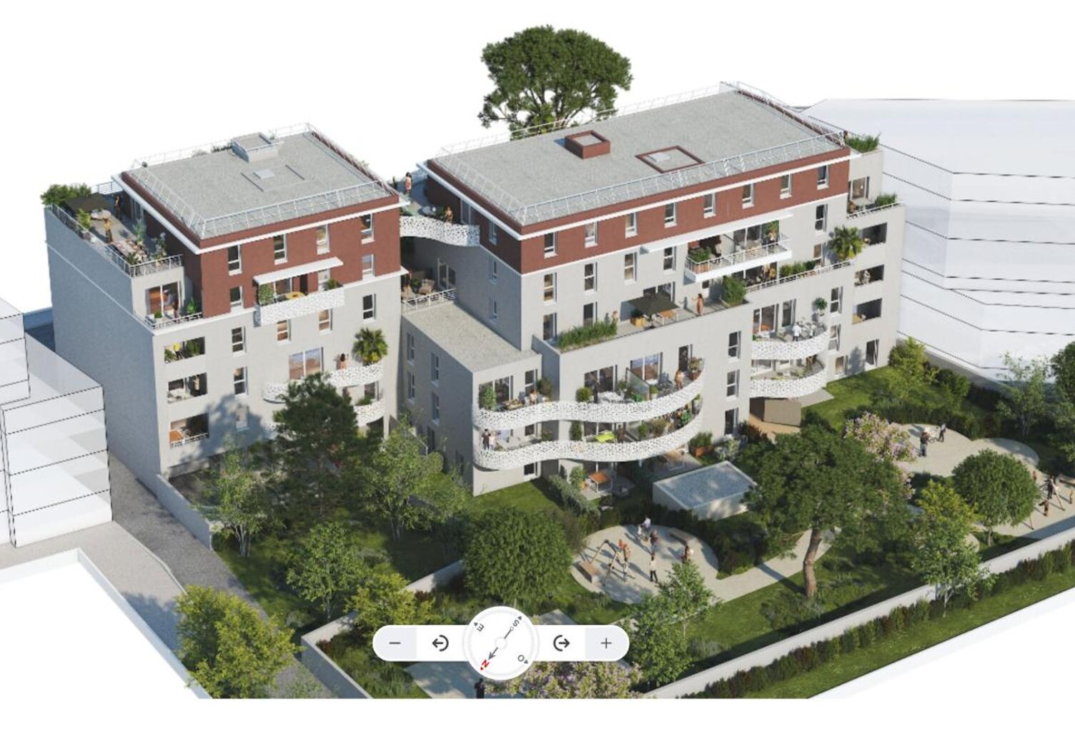 Appartement neuf 3 pièces avec double parking en sous-sol – Possibilité de TVA réduite sous conditions d'éligibilité (prix réduit à 270 080 €) --  Résidence de standing – La Seyne-sur-Mer (83) — photo 1