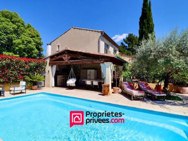 Uzès, 10 km, Villa avec piscine — photo du bien