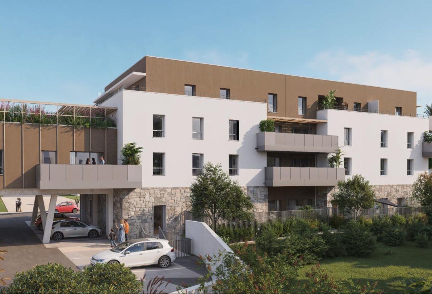 Appartement Nimes 3 pièce(s) 75.64 m2 + Parking — photo 1